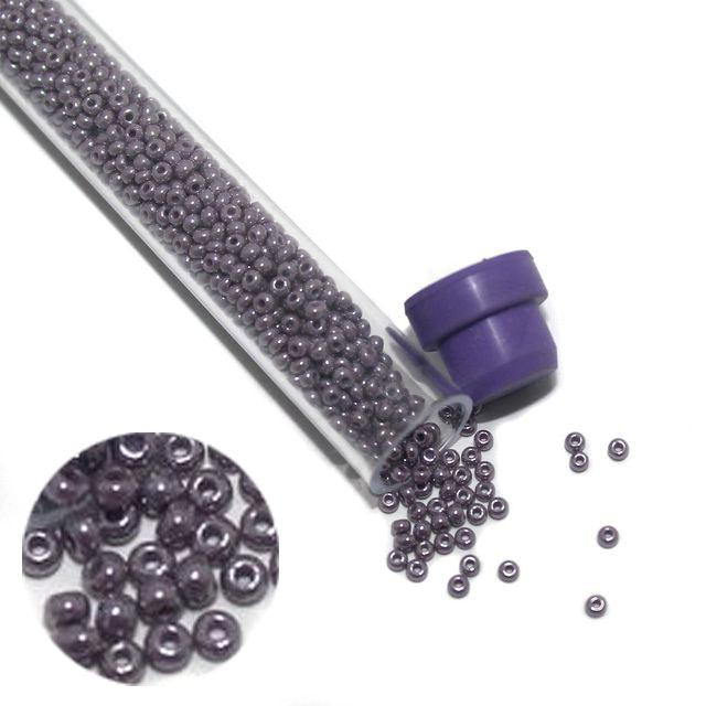 Preciosa seed Beads Luster Purple SP Size 11/0 - Glass / 11`0 / Luster