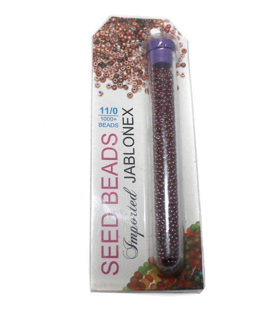 Preciosa seed Beads Luster Maroon SP - Glass / Luster / Maroon