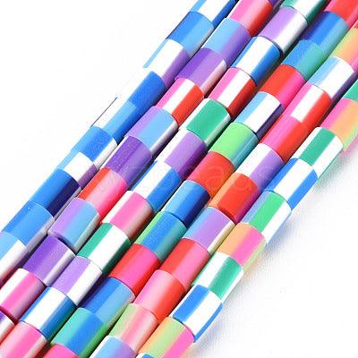 7x5mm Polymer Clay Fimo Beads - 6mm / MultiColor / 1 String