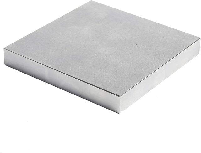 Stainless Steel Masher Block for Jewelry Making - Silver / Stainless Steel