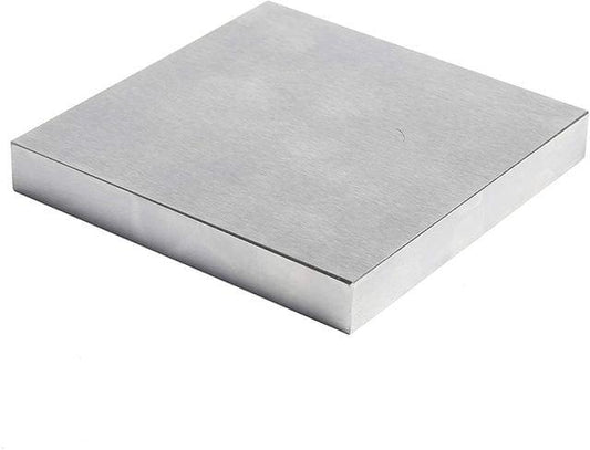 Stainless Steel Masher Block for Jewelry Making - Silver / Stainless Steel
