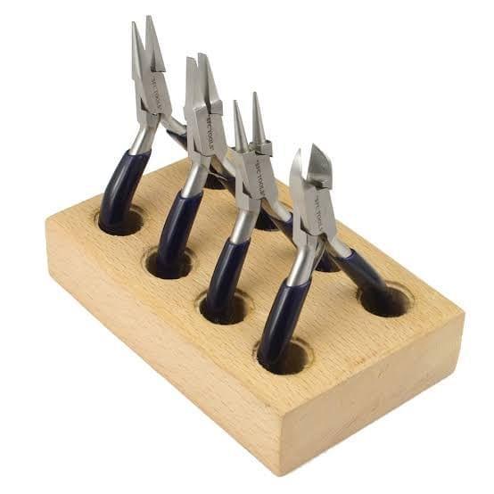4 Pcs Steel Pliers Tool Kit - Stainless Steel