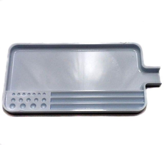 1 Pc Beads Sorting Tray Beading Jewellery Tool for Sorting Diamonds, Pearls or Other Gemstones, Size: 6x3 Inch - White / Acrylic