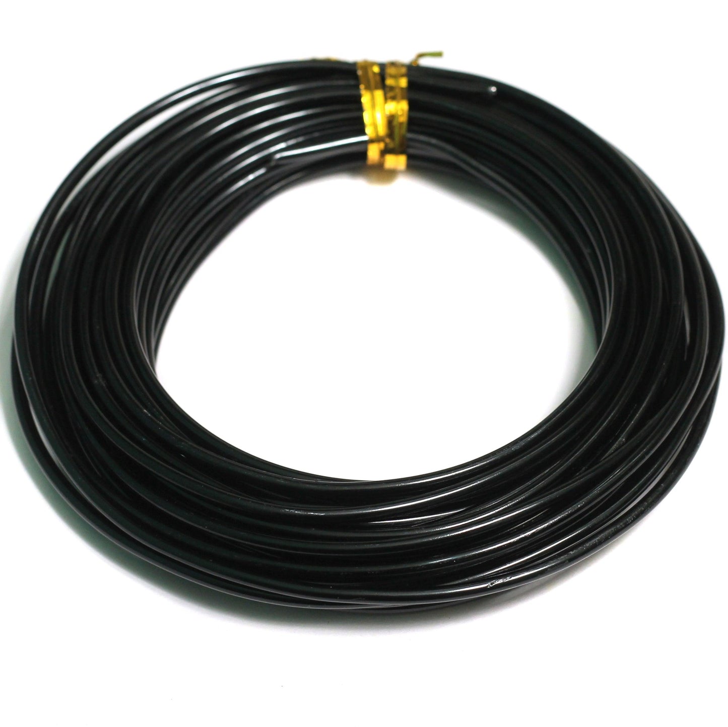 3mm Aluminium Black Colored Wire - Black / 3mm