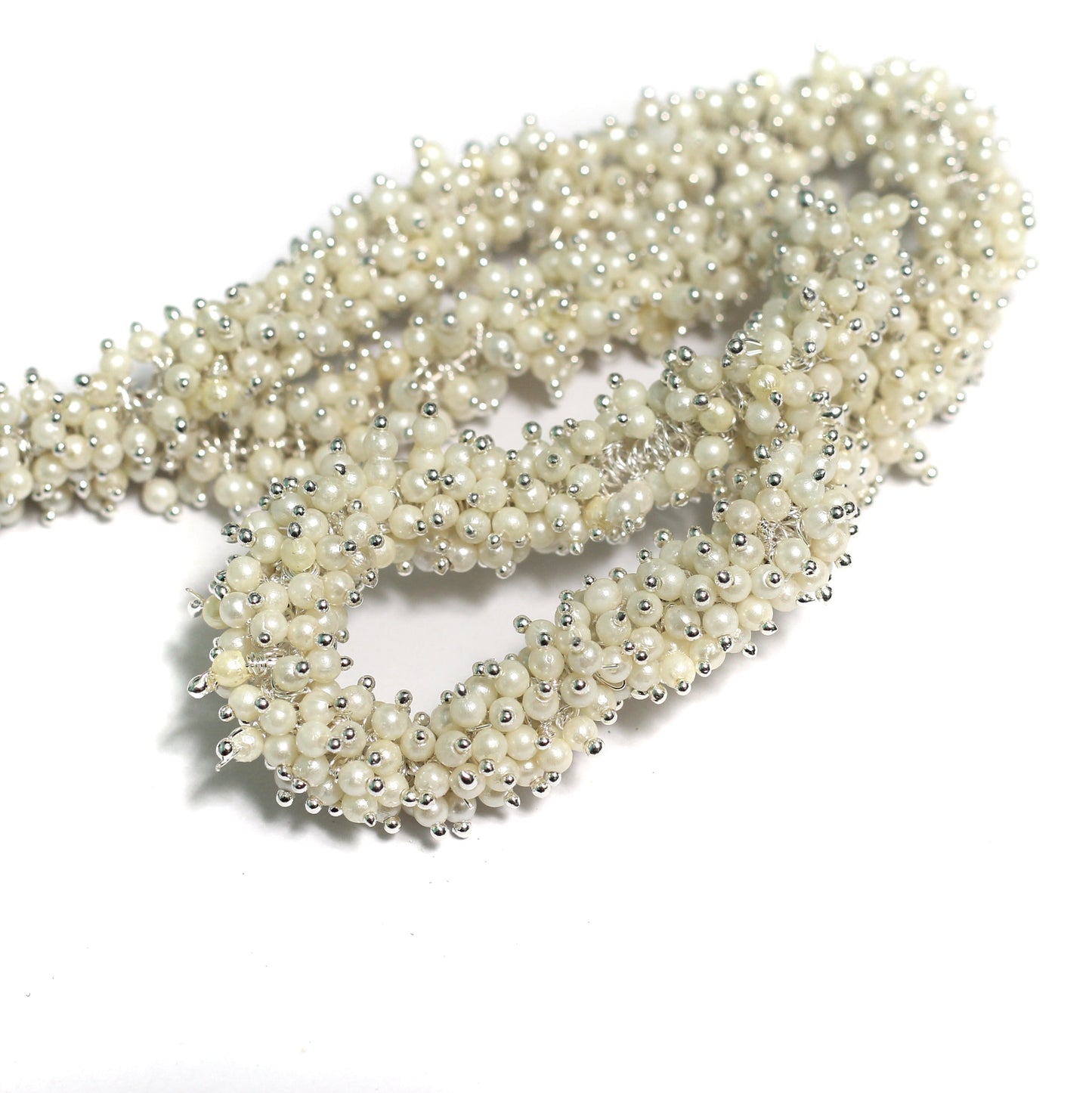 1000 Pcs, Acrylic Loreal Pearl Beads 3mm - Golden / Acrylic