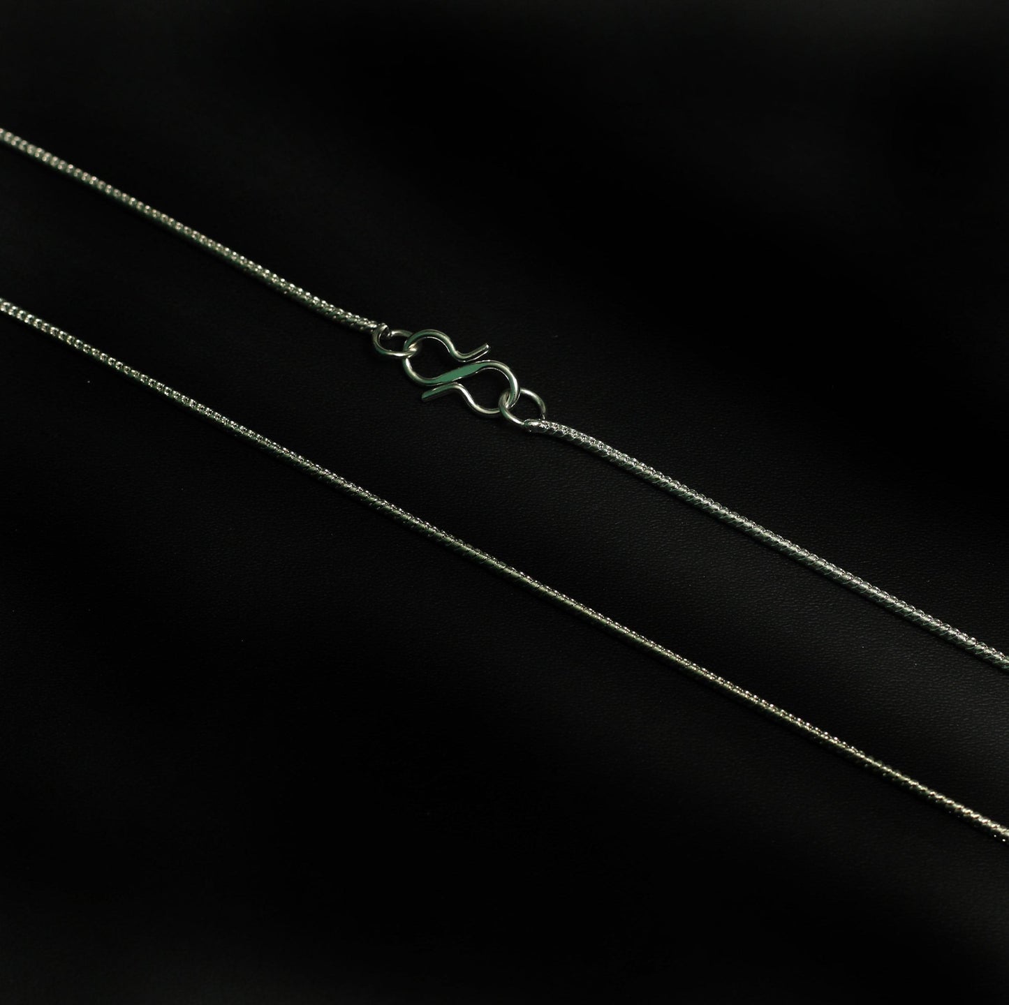 Brass Silver Plated Chain - Brass / 18 Inch / 1 Pc