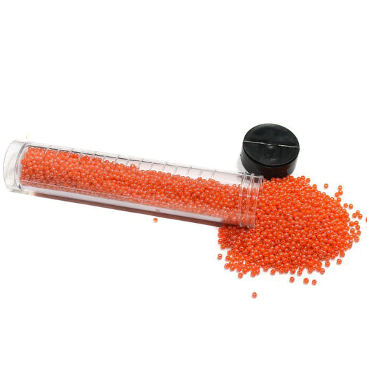 Nippon Seed Beads Orange Opaque Luster, Size - Opaque / Glass / 11`0