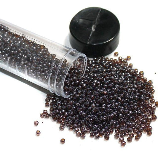 Nippon Seed Beads Purple Trans, Size 11/0 - Trans / Glass / 11`0