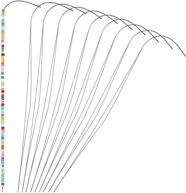 Big Eye Curved Beading Needles 3.5 Inch - 2 Pcs [ Rs 72.5 / Piece ]