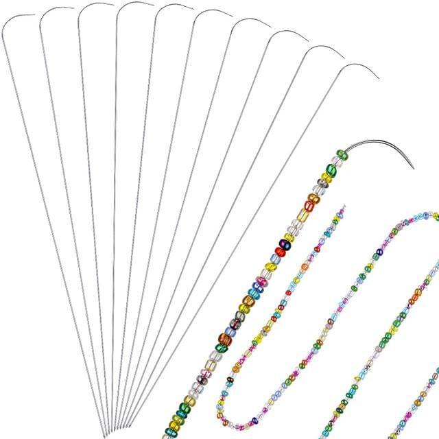 Ulta Long Curved Beading Needles 3.5 Inch - 2 Pcs [ Rs 60 / Piece ]