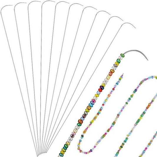 Ulta Long Curved Beading Needles 3.5 Inch - 2 Pcs [ Rs 60 / Piece ]