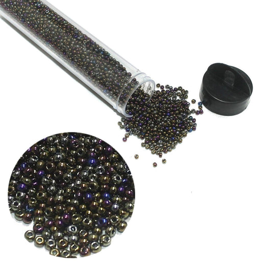 Preciosa Seed Beads Metallic Golden 11`0, 3900 Pcs - Glass / 11`0 / Metallic