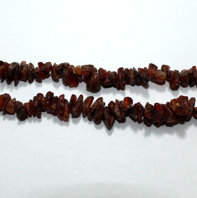1 String Brown Stone Chips - Brown / Stone / Assorted