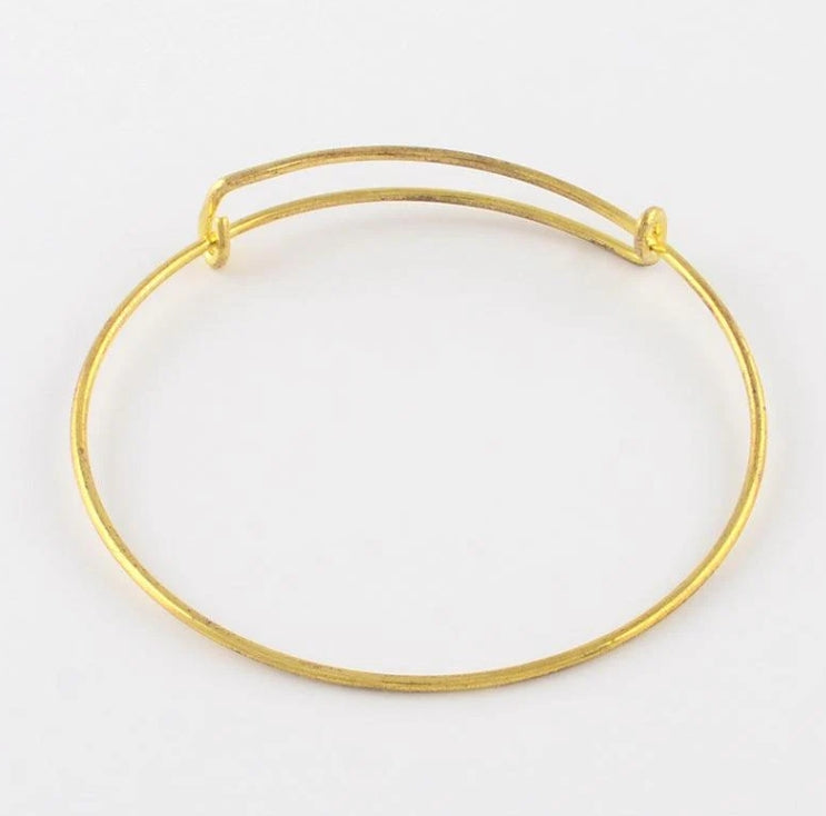 Adjustable Iron Expandable Bangle Making, 2x5 inch