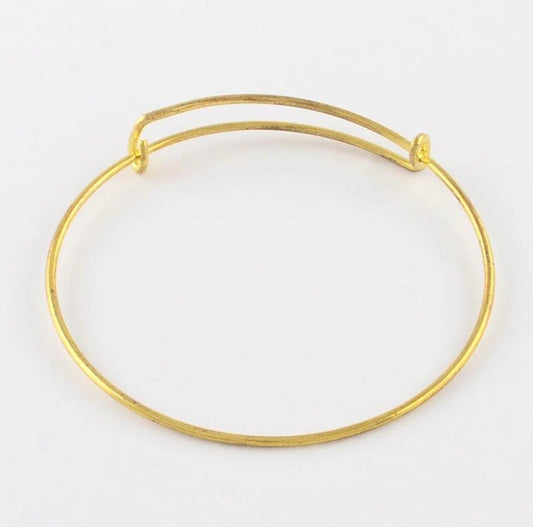 Adjustable Iron Expandable Bangle Making, 2x5 inch