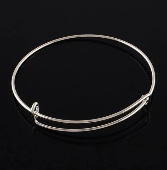 Adjustable Iron Expandable Bangle Making, 2x5 inch