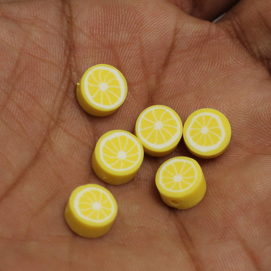 9mm Polymer Clay Fimo Beads - 20 Pcs [ Rs 5.25 / Piece ]