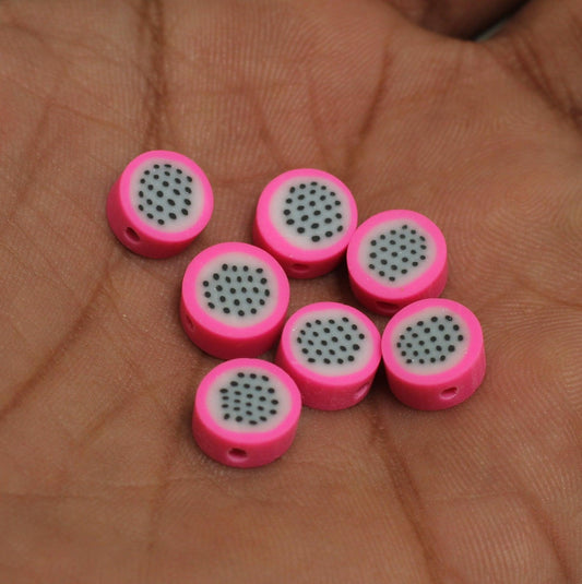 9mm Polymer Clay Fimo Beads - 20 Pcs [ Rs 5.25 / Piece ]