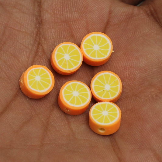 9mm Polymer Clay Fimo Beads - 20 Pcs [ Rs 5.25 / Piece ]