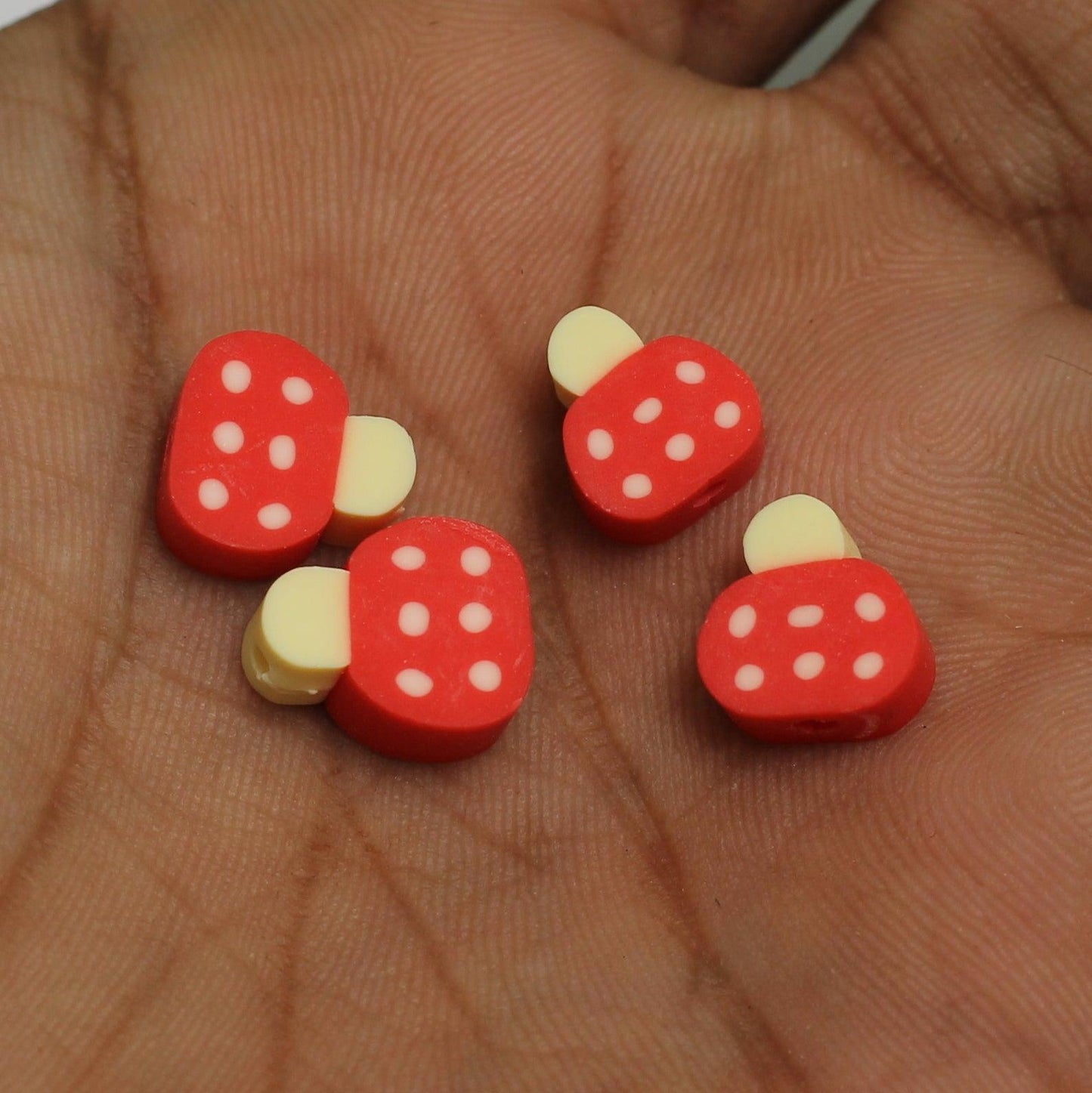 10mm Polymer Clay Fimo Beads - 20 Pcs [ Rs 5.25 / Piece ]