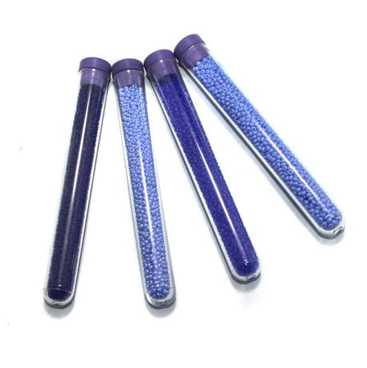 4 Colors Preciosa Seed Beads Combo Blue - Glass / Opaque / 11`0
