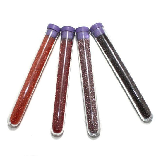 4 Colors Preciosa Seed Beads Combo Red 11`0 - Glass / 11`0 / Opaque