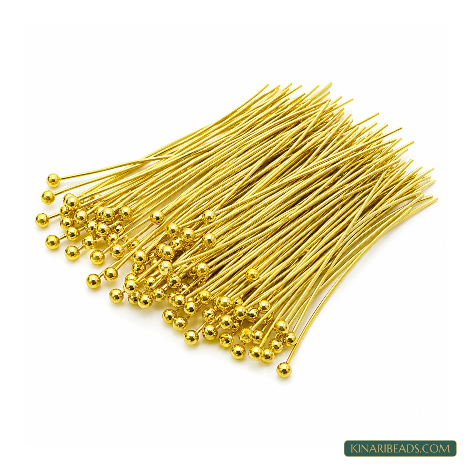 Brass Ball Head Pins – 1.5 Inch - Golden colour