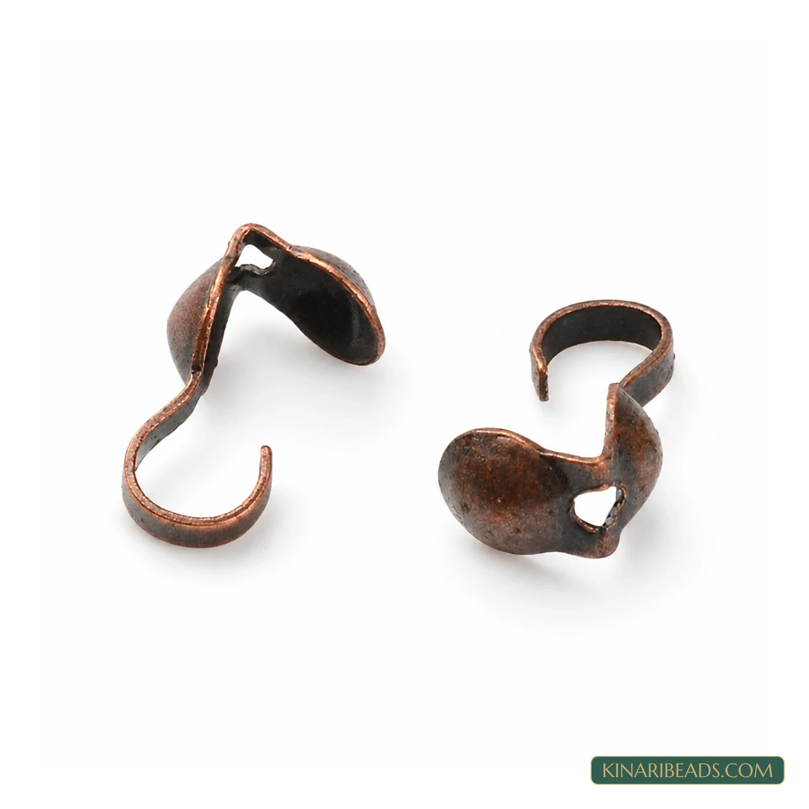 Copper Clamshell Knot Covers – 3mm product image