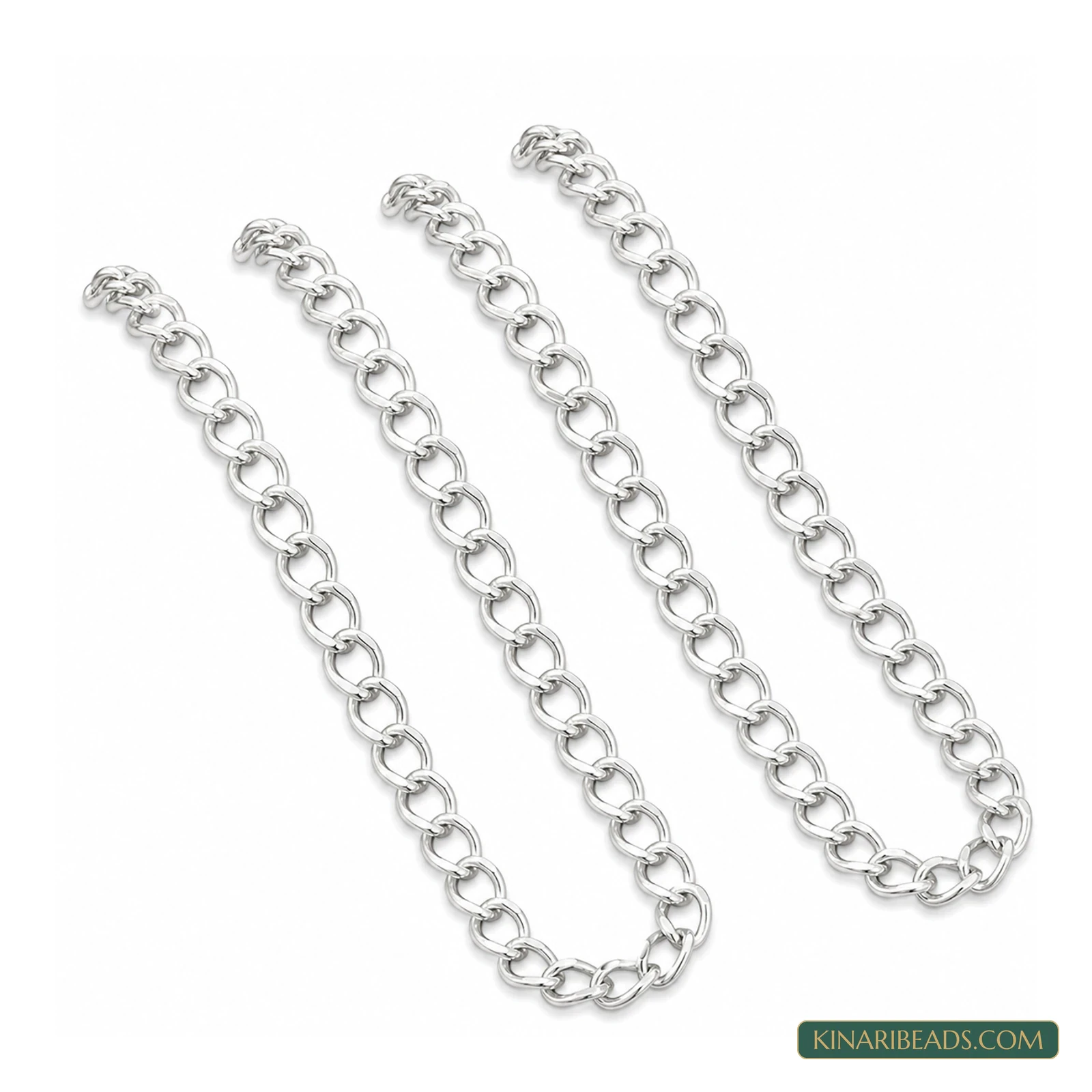 Curb Link Jewellery Chain – 6×5mm, 100g
