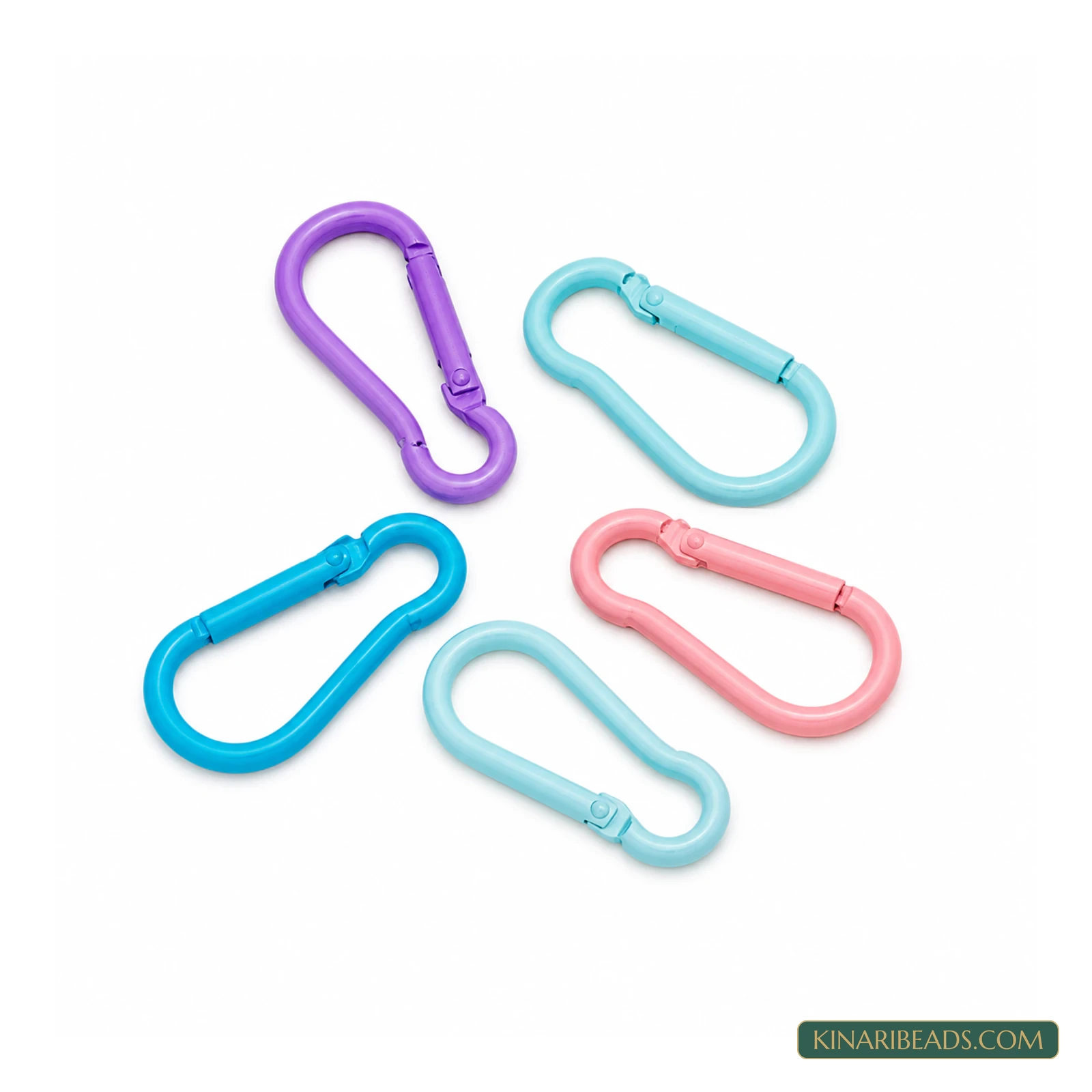 Multicolor Snap Hook Clasp – 5 Pcs