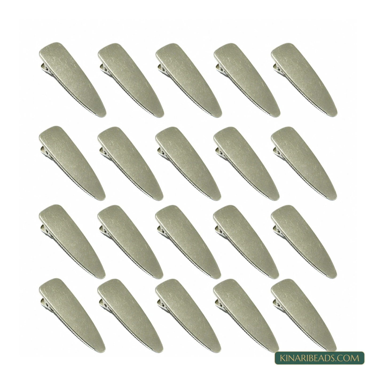 Solid-Pad Alligator Hair Clip Blanks – 20 Pack product image