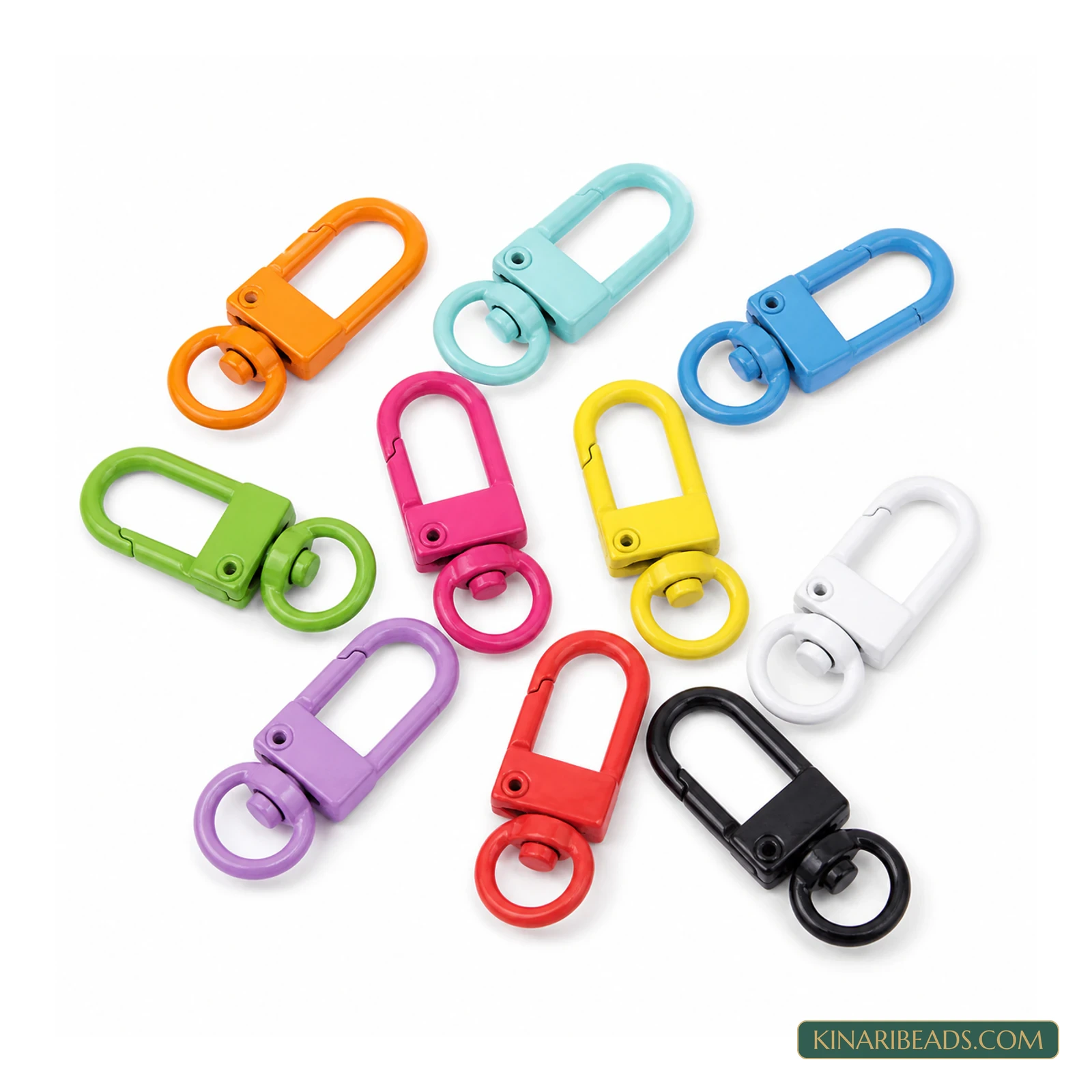 Swivel Snap Hooks Multi Color 32x12mm – 10 Pcs / 50 Pcs