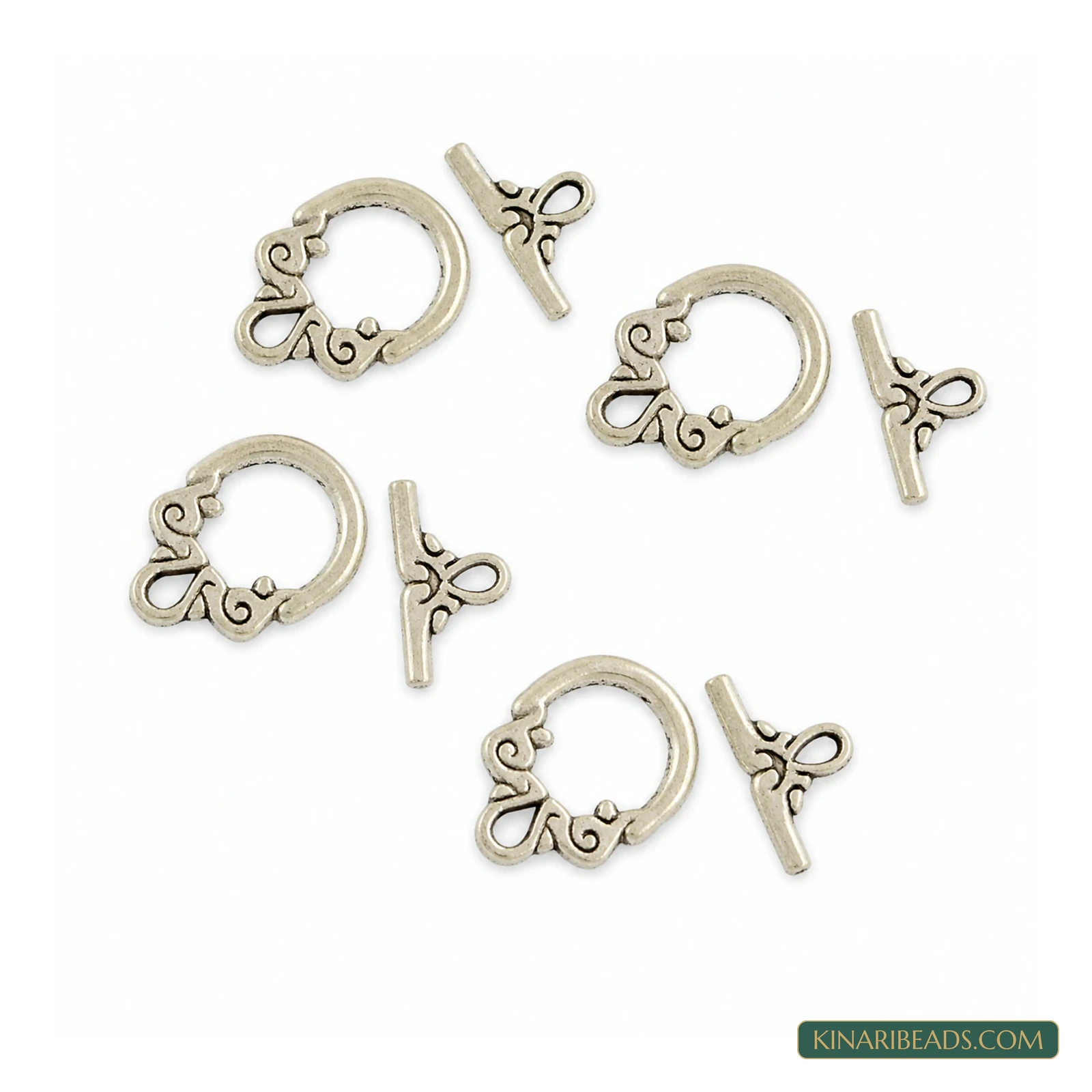 Vintage Toggle & T-Bar Clasp Sets – 5 Sets / 50 Sets